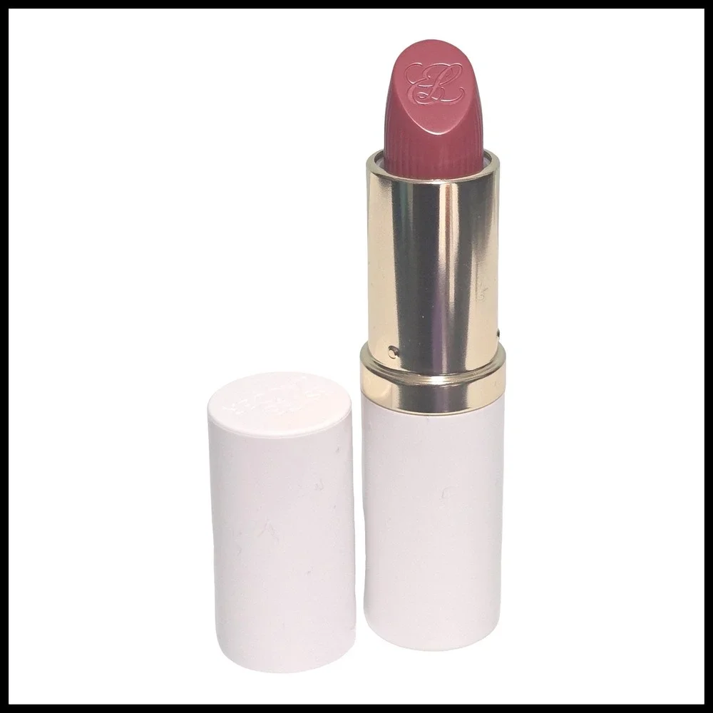 Estee Lauder Pure Color Lipstick Creme 420 Rebellious Rose Pink Mauve 0.12oz